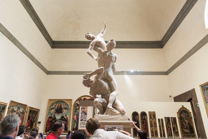 One Day Walking Tour with Accademia & Uffizi Gallery in Florence