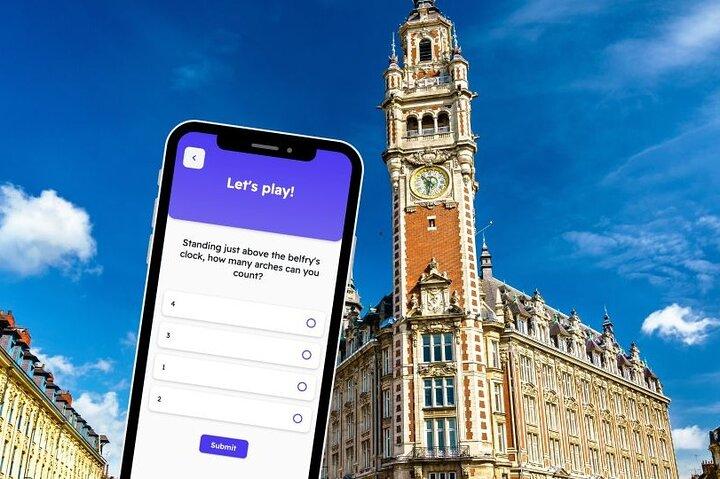 Lille Exploration Game and City Tour on your Phone
