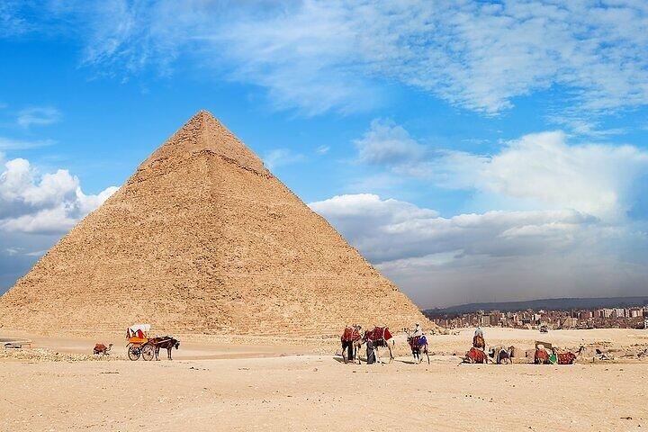 Day Tour Visit Giza Pyramids and 30 Minutes Camel Ride