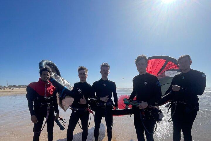Individual kitesurfing lessons in Essaouira