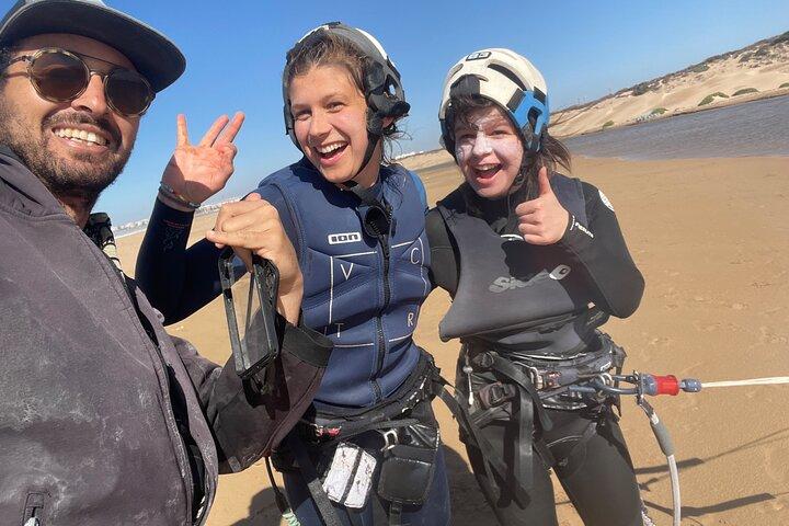 Individual kitesurfing lessons in Essaouira