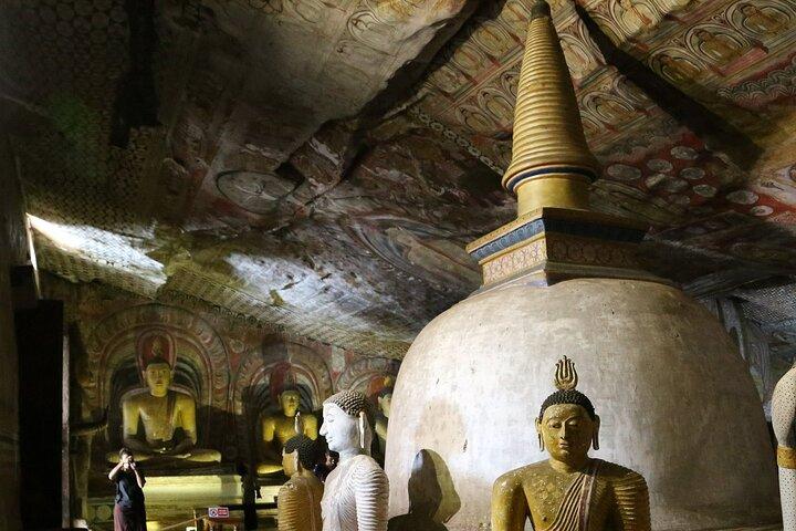 Sigiriya Dambulla Temple and Jeep Safari Tour from Trincomalee