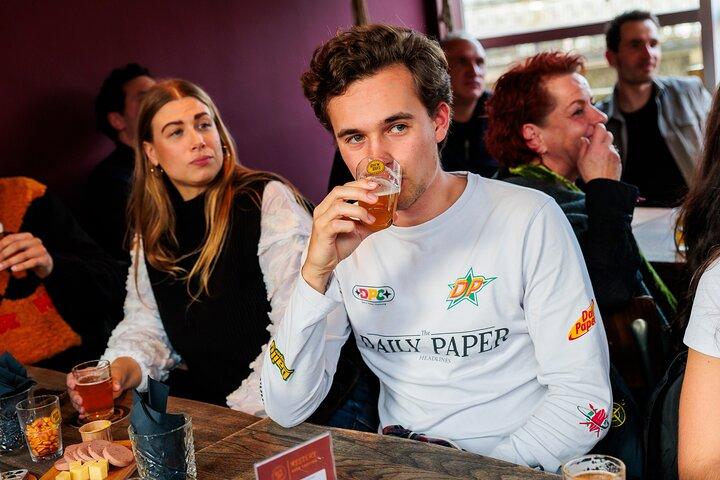 Amsterdam Guided Craft Beer Tasting with Cheese & Sausauge