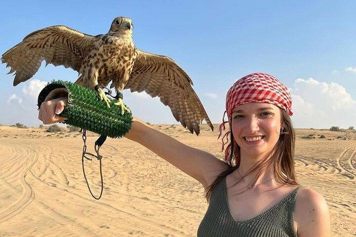 Desert Safari, Quad Bike, Camel Ride, W/BBQ Dinner & Sandboarding
