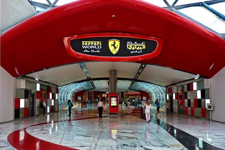 Ferrari World Abu Dhabi Tickets with Private Transfer from Dubai