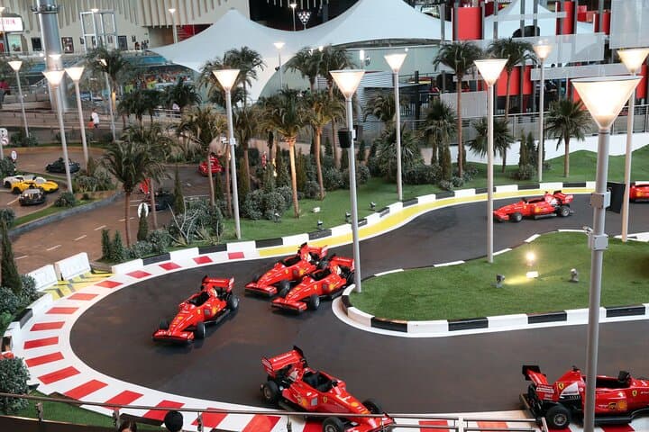 Ferrari World Abu Dhabi Tickets with Private Transfer from Dubai