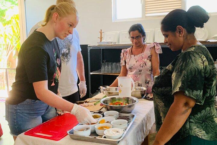 Organic Cooking Class with Garden Visit by Sinhagiri
