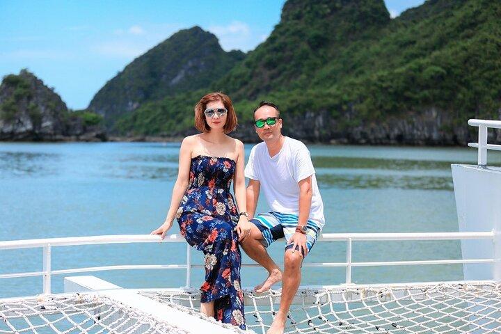 The Halong Catamaran - Lan Ha Bay Premium Day Cruise from Hanoi