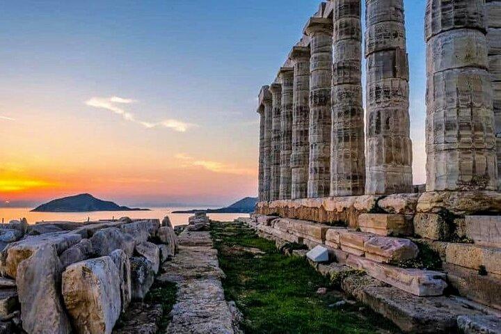 Sounion Temple of Poseidon Sunset & Athens Riviera Tour