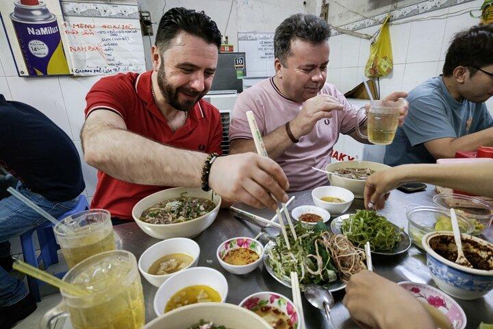 Saigon Street Food by Night: US Army Jeep or Motorbike Tour