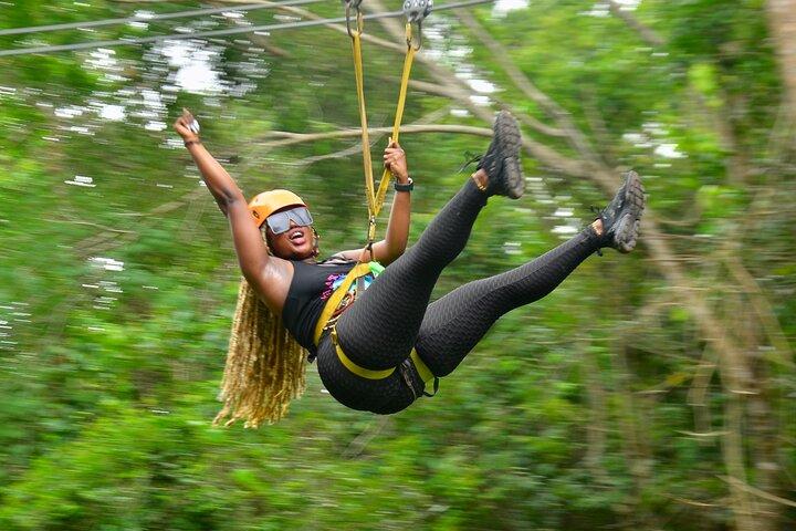 Maya Adrenaline: ATV, Ziplines & Cenote From Playa del Carmen.