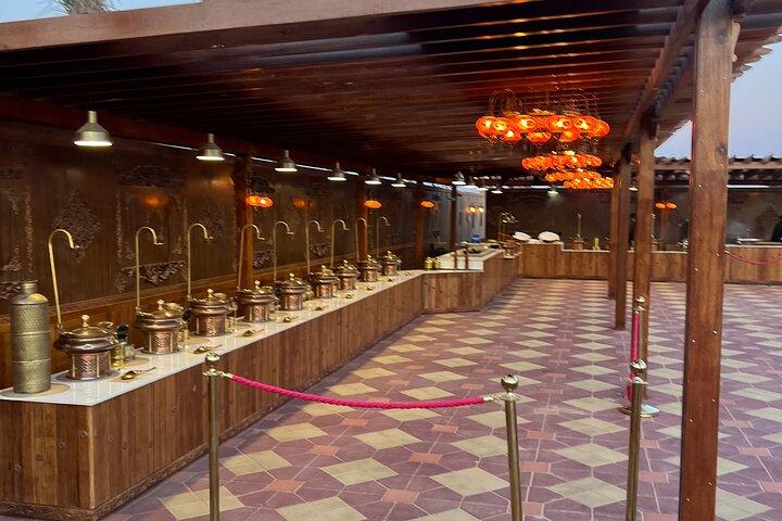 Private Red Dune Desert Safari Camel Ride Premium BBQ Dinner