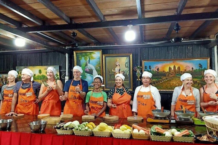 Taste of Cambodia Countryside with Traditional Cooking Classes