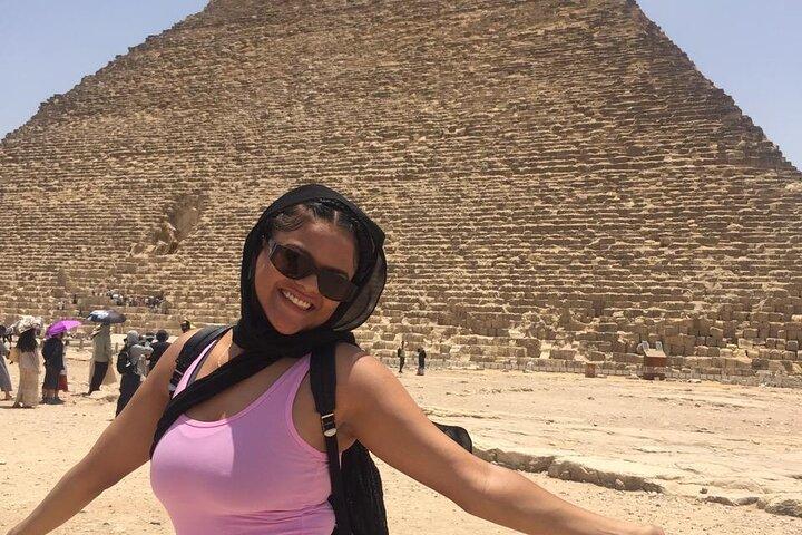 4 Hours Private Giza Pyramids , Sphinx , Camel ride & lunch