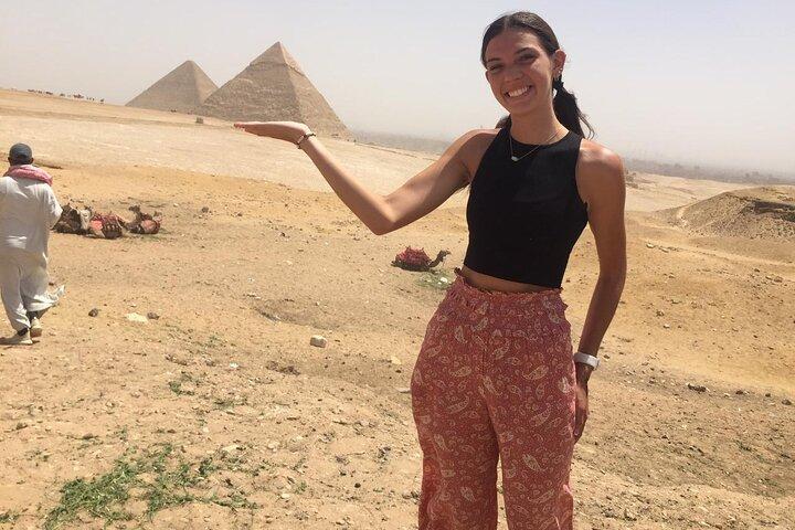 4 Hours Private Giza Pyramids , Sphinx , Camel ride & lunch