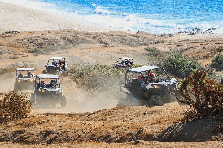 Combo Camel Beach Ride and UTV 4X4 Cabo Adventure, Tequila &