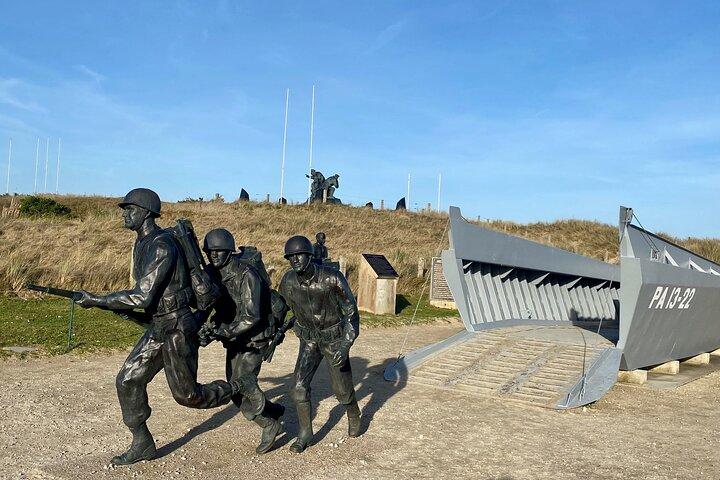 Private D-Day Utah Beach and Mont Saint Michel Trip by Mercedes