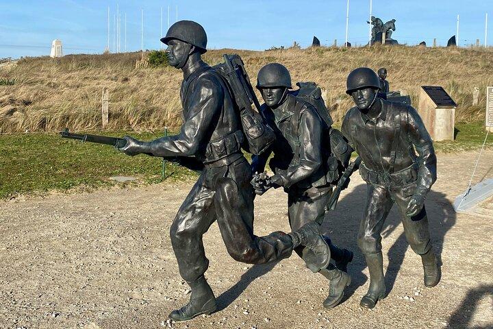 Private D-Day Utah Beach and Mont Saint Michel Trip by Mercedes