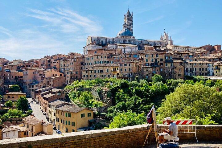 Private Tour of San Gimignano, Monteriggioni and Siena from Florence