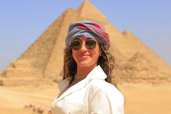 Cairo Private Tours To Giza Pyramids, old Egyptian Museum& Bazaar