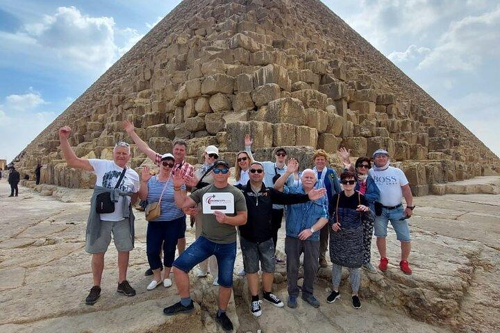 Private day tour to the Pyramids of Giza and Saqqara Pyramid
