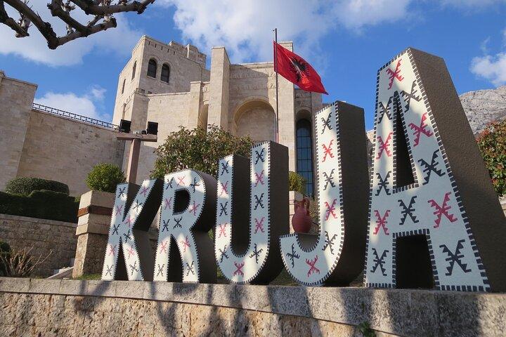 Kruja Castle, Old Bazaar, Sari Salltik Tour From Durres and Golem