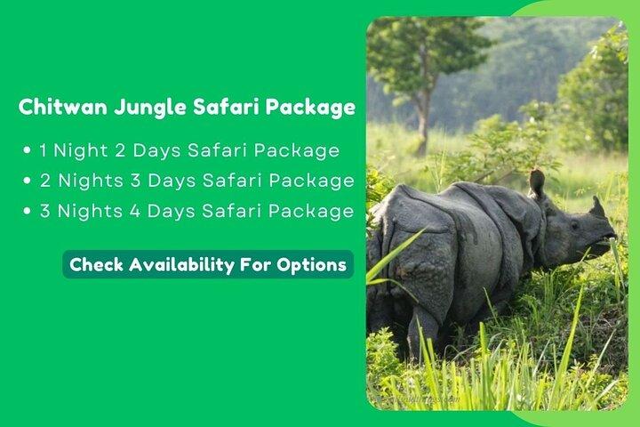Chitwan Jungle Safari All-Inclusive Package 2 Nights 3 Days