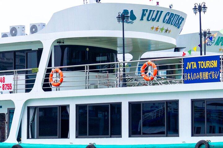 VIP Ha Long Bay 6 hour FUJI cruise with latest luxury cruise ship + limousine + highway + dinner for Japanese only