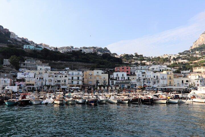 From Sorrento Capri and Anacapri Tour with Faraglioni cruise