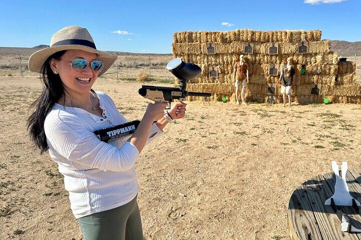 Paintball Target Shooting Experience in Joshua Tree