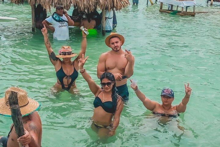 Cholon island party boat from cartagena