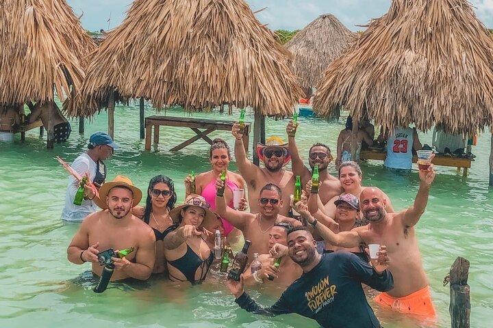 Cholon island party boat from cartagena