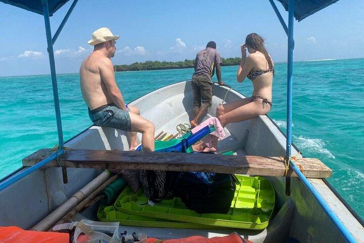 Zanzibar Dolphin Tour, Sandbank & Snorkeling at Pungume Island