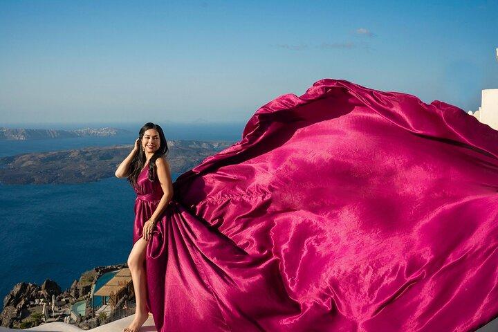 Santorini Flying Dress Experience