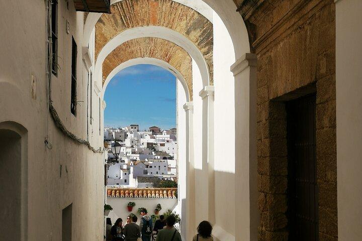 Coastal White Villages and beaches private day trip from Seville