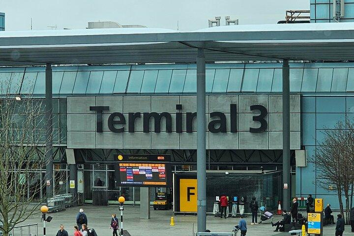 Minibus from Heathrow Airport to Southampton via Netley Abbey