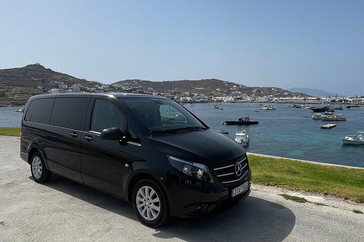 Mykonos Island VIP Transfers: 24/7 Private Transportation 1-Way