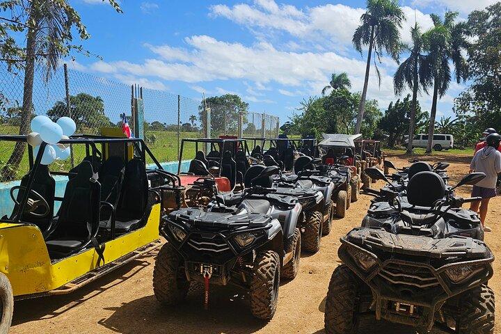 ATV Tour Macao Beach Water Cave and Typical House From Punta Cana