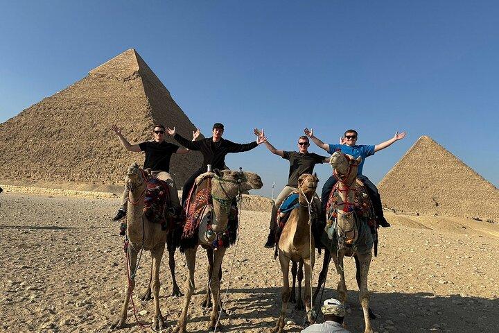Grand Egyptian Museum, Pyramids, Sphinx & Camel Ride Private Tour