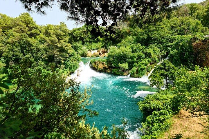 Krka waterfalls national park private luxury tour
