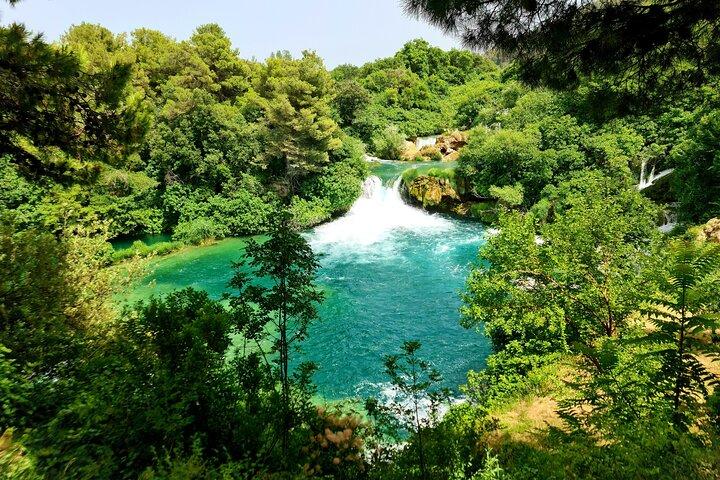 Krka waterfalls national park private luxury tour