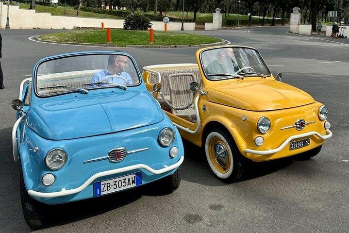 3-Hours Vintage Electric Private Driving Tour of Rome