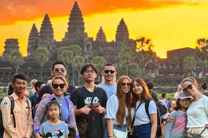 Angkor Wat Sunrise Shared Tour Bayon, Ta Prohm, and South Gate