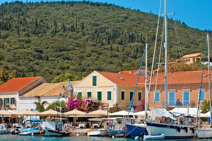 Fiskardo Cruise from Kefalonia with Swim Stops & Hidden Beaches