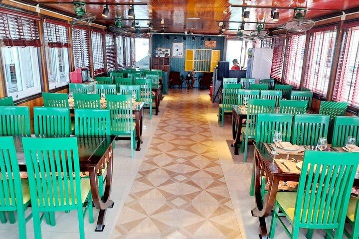 Small Group Full Day Guided Cruise Tour Visit to Halong Bay