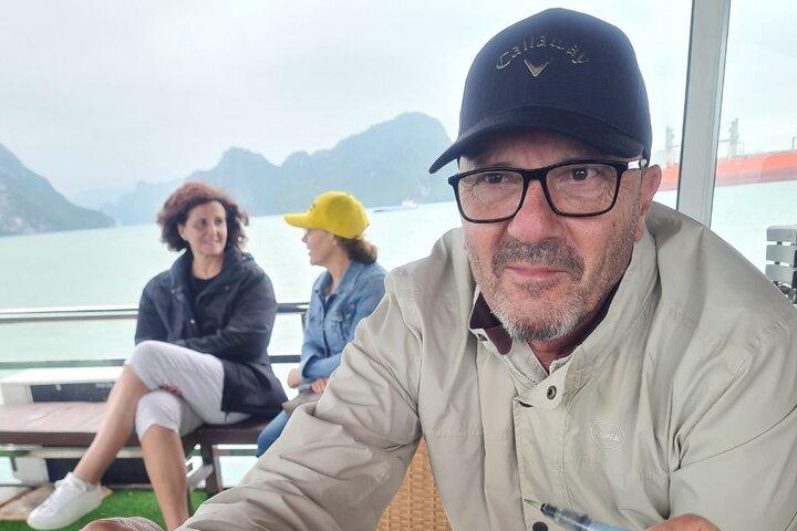 Small Group Full Day Guided Cruise Tour Visit to Halong Bay