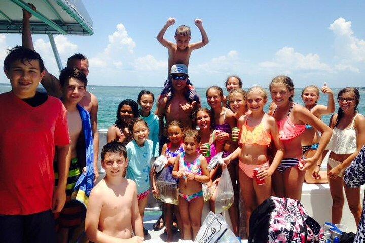 Destin Crab Island Tour in Catamaran