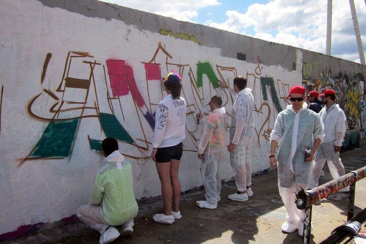 Graffiti Workshop Berlin with professional graffiti artists