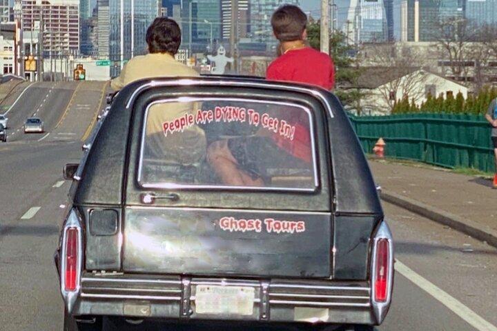 Nashville Haunted Hearse Ghost Tour 1 Hour Shared