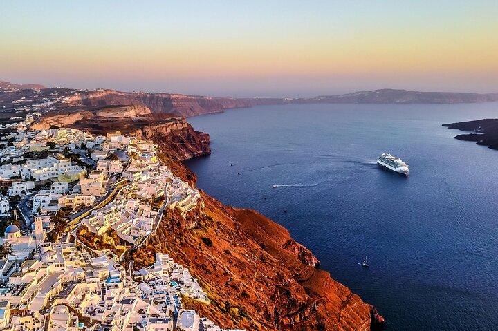 Santorini Private Tour 5hours Wine and local product tasting